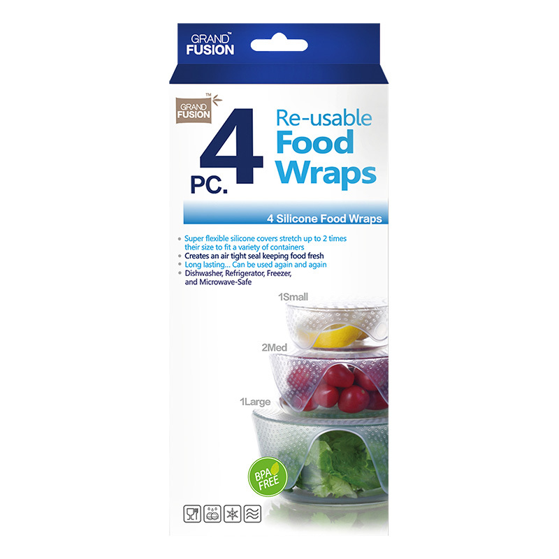 Reusable Silicone Food Wraps