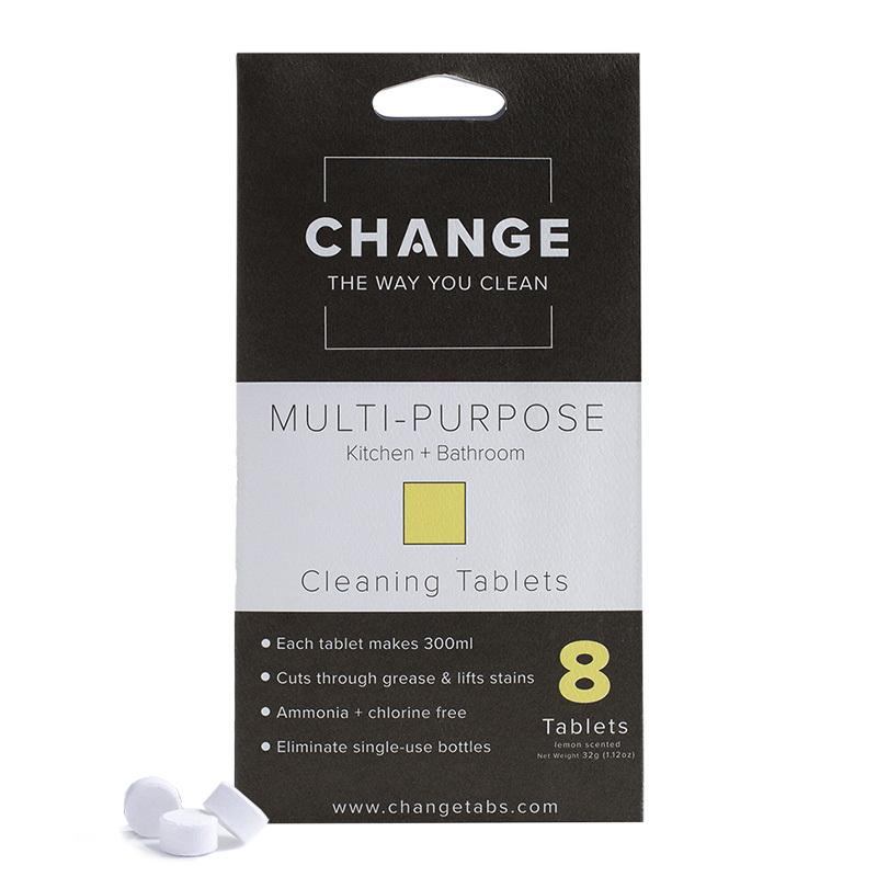 CHANGE Multipurpose Cleaning Tablets 8 Pack