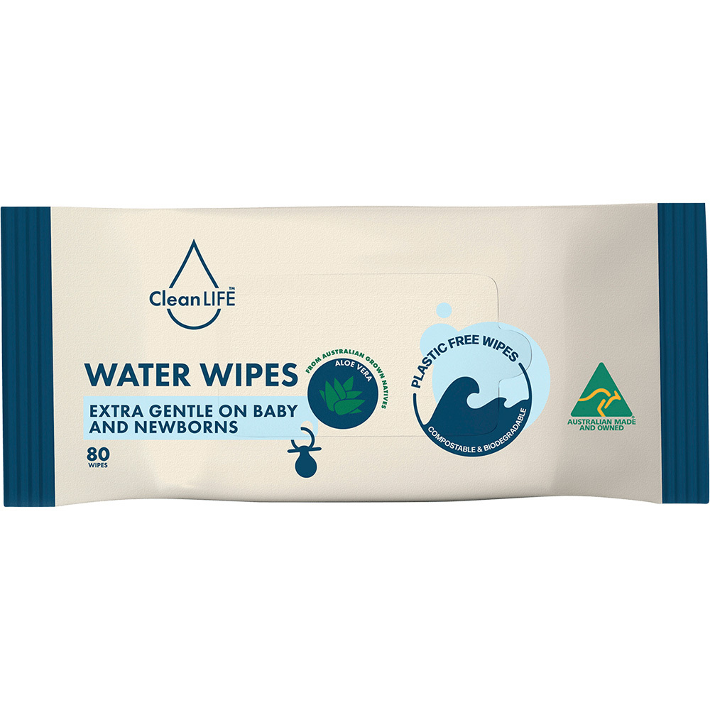 CLEANLIFE Water Plastic Free Wipes