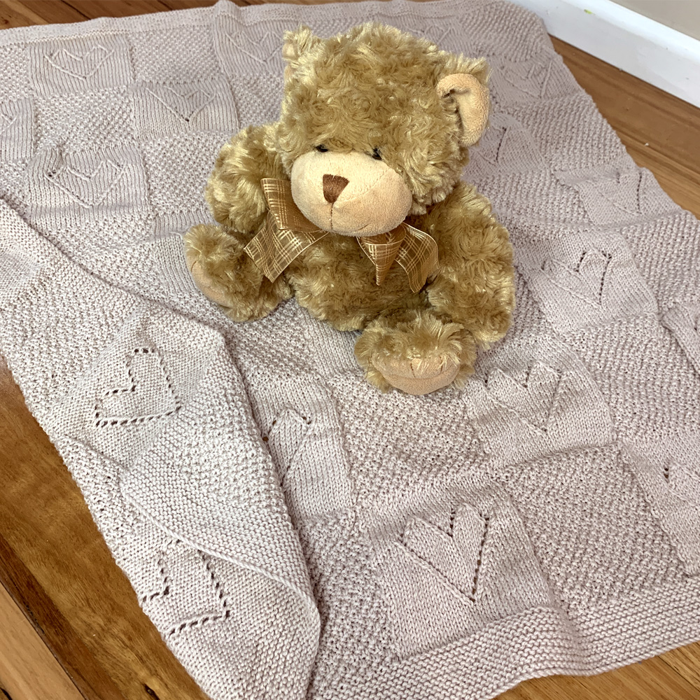 Fine Australian Merino Wool Baby Blankets