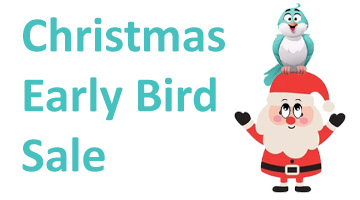 Christmas Early Bird Sale for subscribers only. 