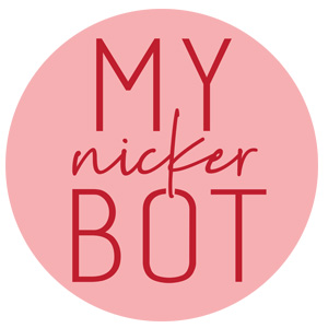 MYnickerBOT reusable period underwear logo