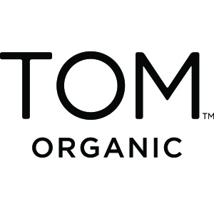 Image: TOM ORGANIC logo reusable period underwear