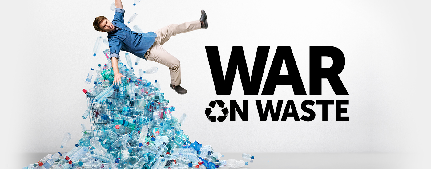 The War On Waste is a great resource for the stats on the effects of plastic pollution. 