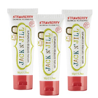 Jack n' Jill Kids Toothpaste - 3 Pack Strawberry