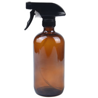 Amber Glass Spray Bottle
