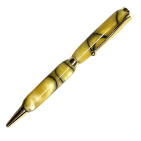 Handcrafted Refillable Resin Pen – The Lioness