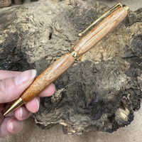Handcrafted Refillable Wooden Pen – Reclaimed Australian Hardwood