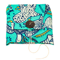 Buzzee Reusable Sandwich Wrap - Aqua