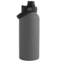 CHEEKI 1L Insulated Adventure Stainless Steel Bottle - Slate