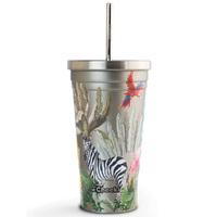 CHEEKI 500ml Stainless Steel Insulated Tumbler – 3D Jungle