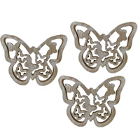 Wooden Eco Decor Set - Butterflies in Butterfly 3-Pack