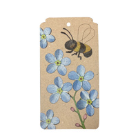 Extra Large Gift Tags - Forget-Me-Nots