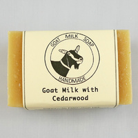 Handmade Cedarwood Goat Milk Soap