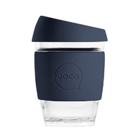Joco Reusable Glass Cup 354ml - Mood Indigo