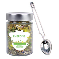 Organic Premium Leaf Tea and Infuser Set - Energise