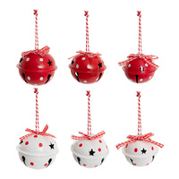 14 Assorted Hanging Metal Jingle Bells