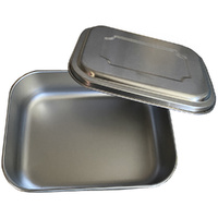 Stainless Steel Single Compartment Container 800ml