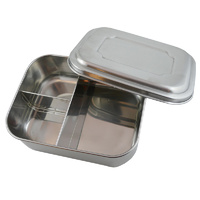 Stainless Steel Bento Box - Triple Compartment