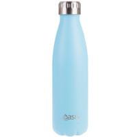 Oasis SS Insulated Matt Drink Bottle - Island Blue 500ml