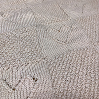 Pure Australian Merino Wool Baby Blanket - Pinkish Beige