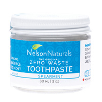 NELSON NATURALS Zero Waste Toothpaste - Spearmint