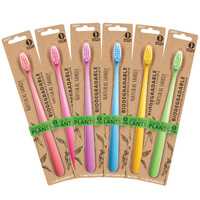 NFco Cornstarch Toothbrush Neon Soft