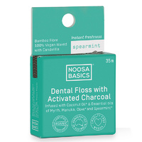 Noosa Basics Bamboo Charcoal Dental Floss 35m