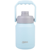 Oasis 1.2L Stainless Steel Insulated Jug - Island Blue