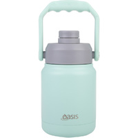 Oasis 1.2L Stainless Steel Double Wall Insulated Jug - Mint
