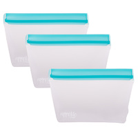 Appetito Reusable Food Storage Bag 500ml - 3 Pack