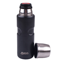 Stainless Steel Vacuum Insulated Flask 500ml - Matte Black