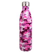 Oasis Insulated Drink Bottle 750ml - Pink Camo