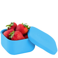 Omie Silicone Snack Container 280ml - Blue