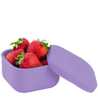 Omie Silicone Snack Container 280ml - Purple