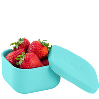 Omie Silicone Snack Container 280ml - Teal