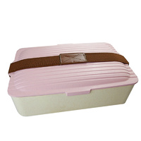 Wheat Fibre Eco Box - Pink