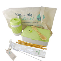 Zero Waste Foodie Pack - Green Regular