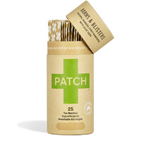 Patch Bamboo Wound Strips - Aloe Vera