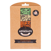 Reusable Beeswax Wraps 3-Pack