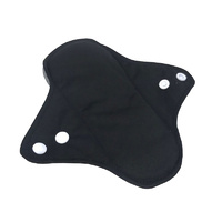 Reusable Menstrual Pad - Moody Black