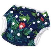 Reusable Swim Nappy - Tropical Frog 18-36 months