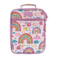 Sachi Insulated Kids Lunch Tote - Rainbow Sky
