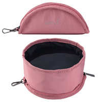 Sachi Portable Folding Dog Bowl - Blush