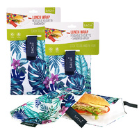 Reusable Food Wrap 2 Pack - Tropical Paradise