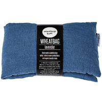 Luxe Lavender Scented Linen Wheatbag - Ocean
