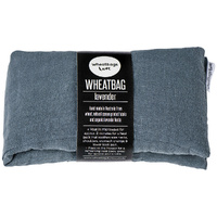 Luxe Lavender Scented Linen Wheatbag - Slate