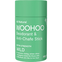 Natural Deodorant & Anti-Chafe Stick - Wild Extra Strength