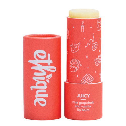 Ethique Lip Balm - Juicy, Pink Grapefruit & Vanilla