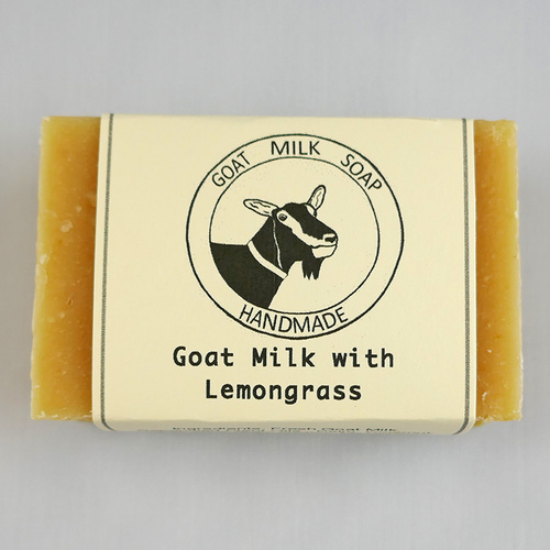 Handmade Lemongrass Goat Milk Soap